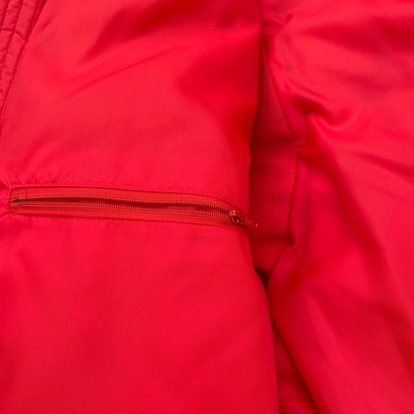 🏔️🎿 VTG SKI  Peregrine Sun Valley Red Nylon Full Zip Men’s SZ XL - Picture 5 of 8